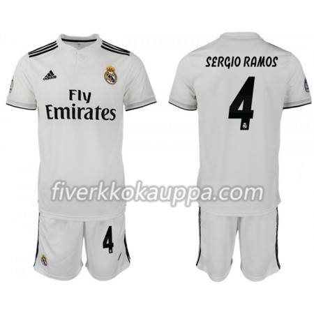 Jalkapallo Pelipaidat/Peliasut Real Madrid SERGIO RAMOS 4 Lasten Kotipelipaita 2018-2019
